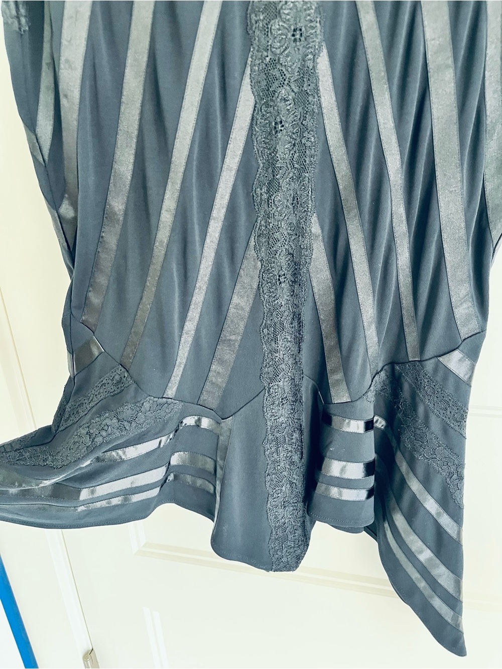 Express Black Asymmetrical Skirt - Picture 9 of 9